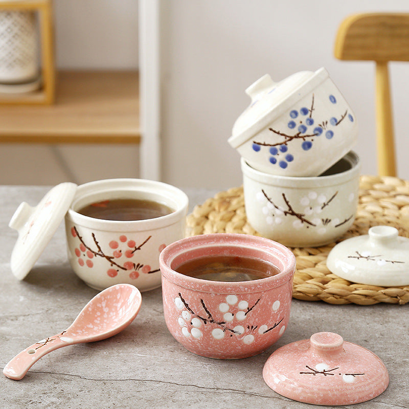 釉下磁器シチューポット食器<br data-mce-fragment="1">