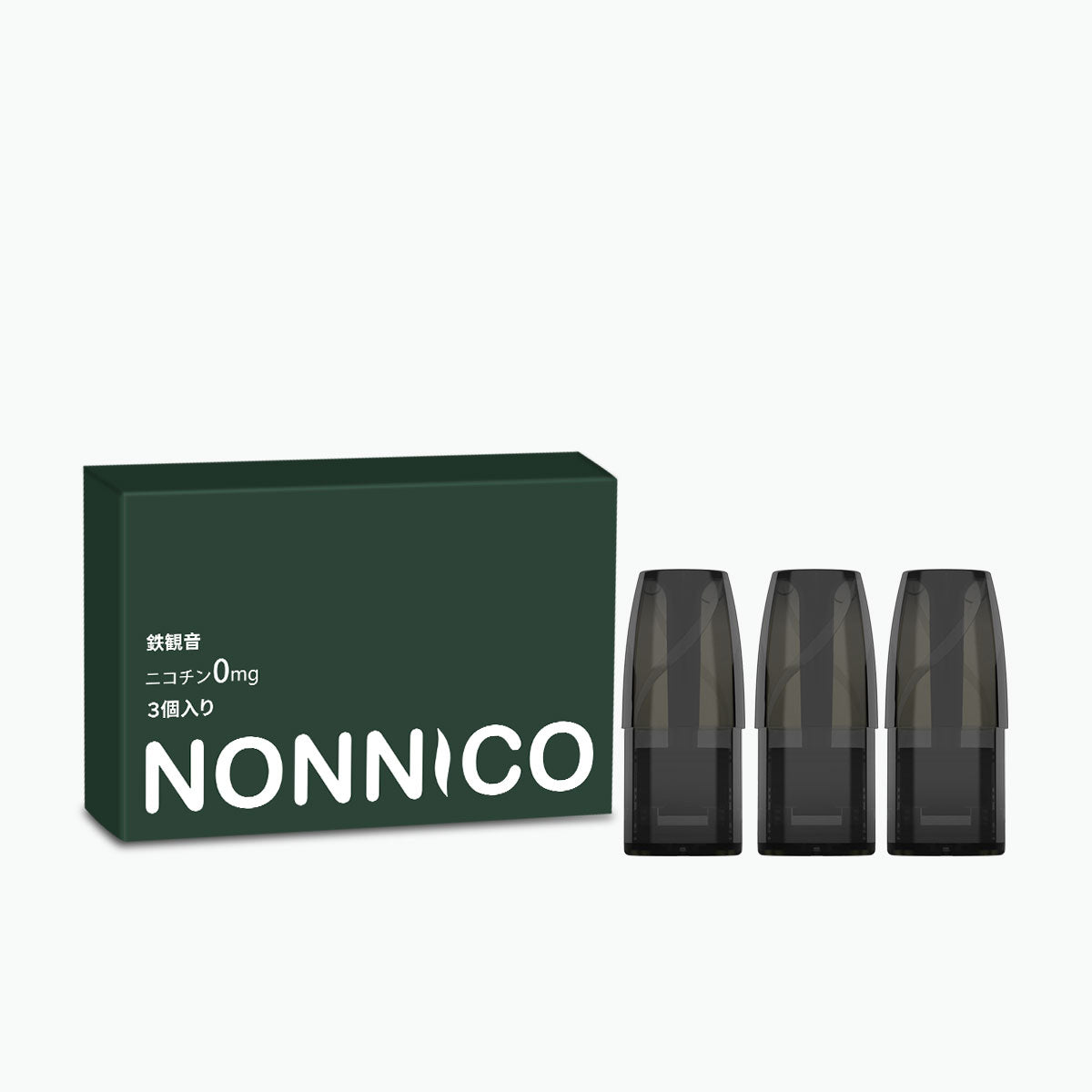 NONNICO Alpha POD型电子烟，带3个专用烟弹-薄荷醇